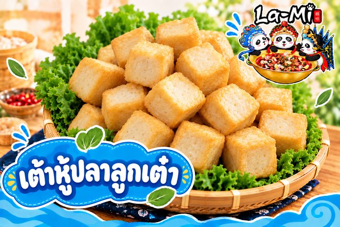 เต้าหู้ปลาลูกเต๋า - Diced Fish Tofu