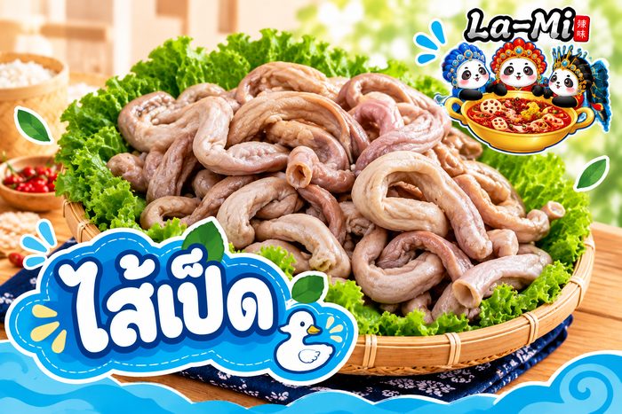 ไส้เป็ด - Duck Intestine