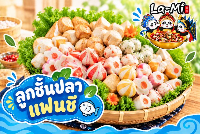 ลูกชิ้นปลาแฟนซี - Fancy Fish Balls