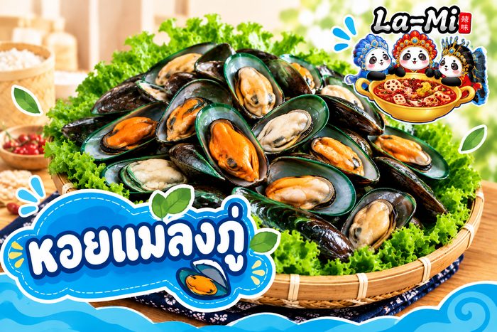 หอยแมลงภู่ - Mussels