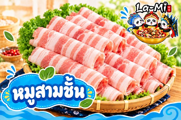 หมูสามชั้น - Pork Belly