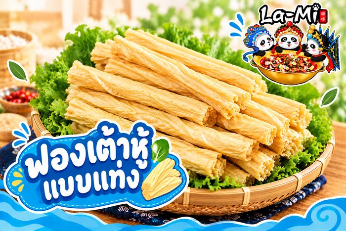 ฟองเต้าหู้แบบแท่ง - Tofu Skin Sticks