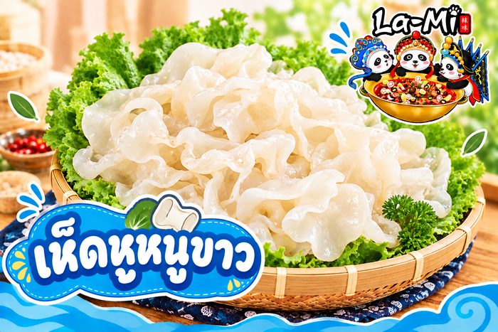 เห็ดหูหนูขาว - White Wood Ear