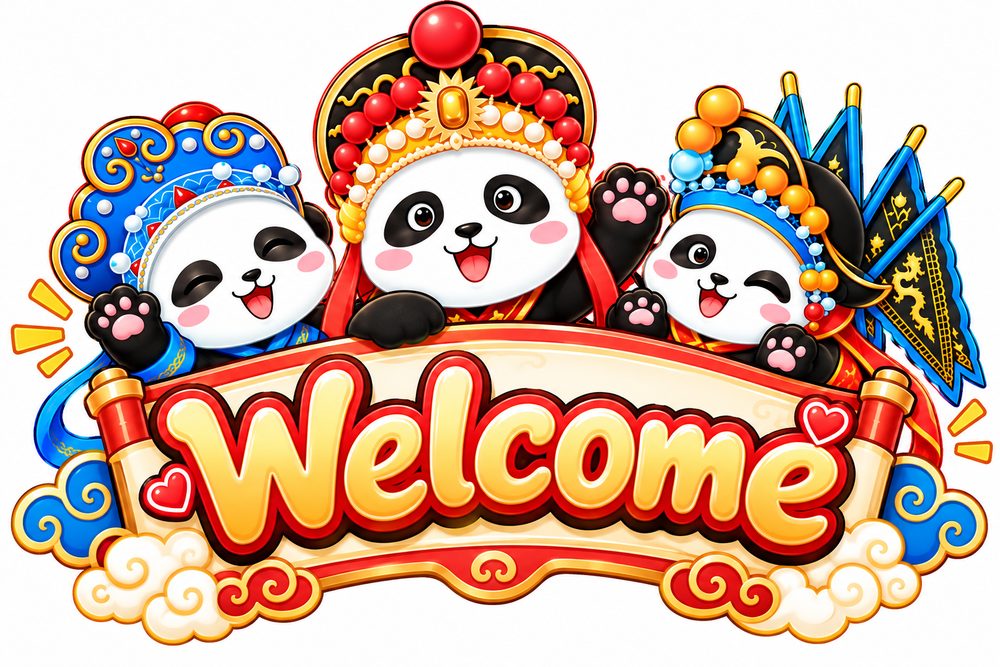 Welcome — แพนด้า La-Mi ยินดีต้อนรับ